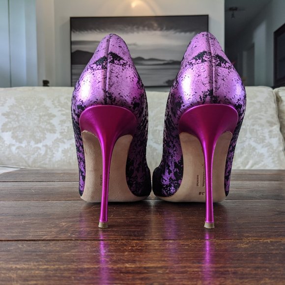 Rupert Sanderson Pointed-Toe Diva Pumps - Picture 7 of 12
